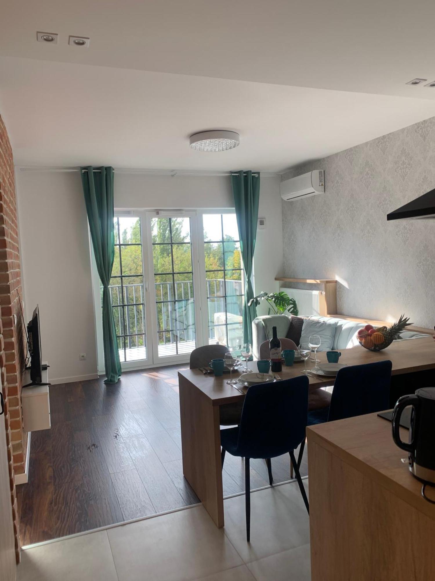 Stylowy Apartament Przy Manufakturze W Samym Centrum Lodzi Exterior foto
